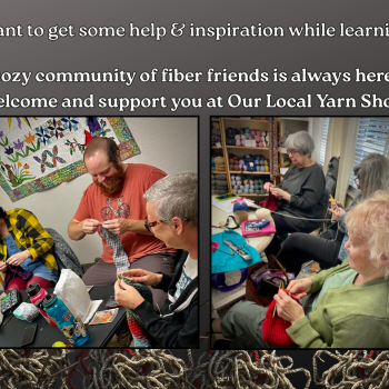 Crafting Support: working with our hands to alleviate anxiety & depression. Gather together for neuro-spicy fun and support.  Drop in Wednesdays 11:30-1:00pm. By donation $5 - $10 per session.